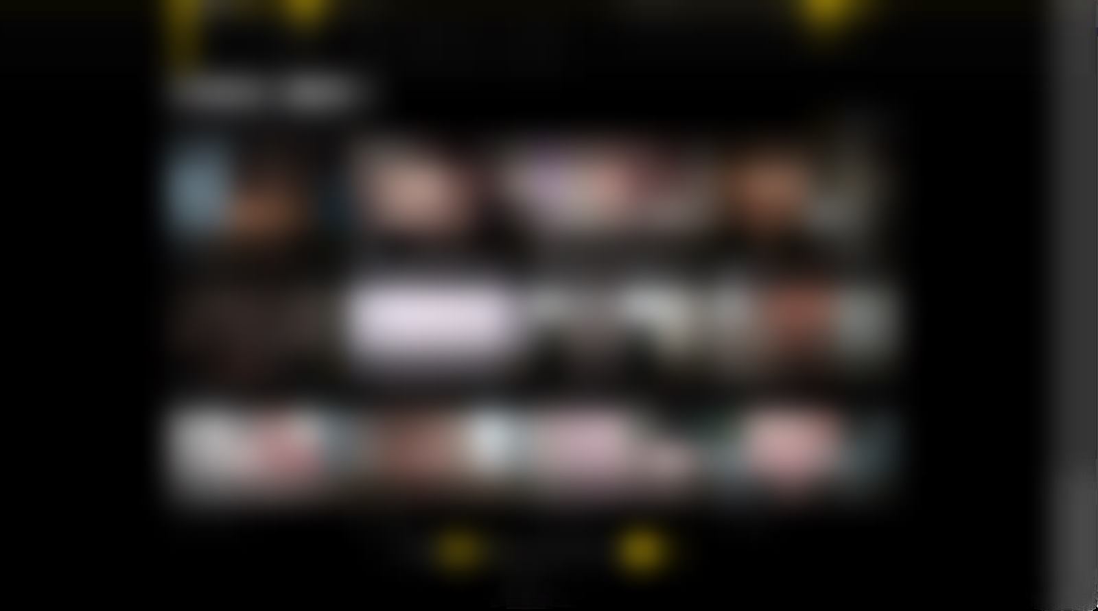 Blurred Cast Lives homepage